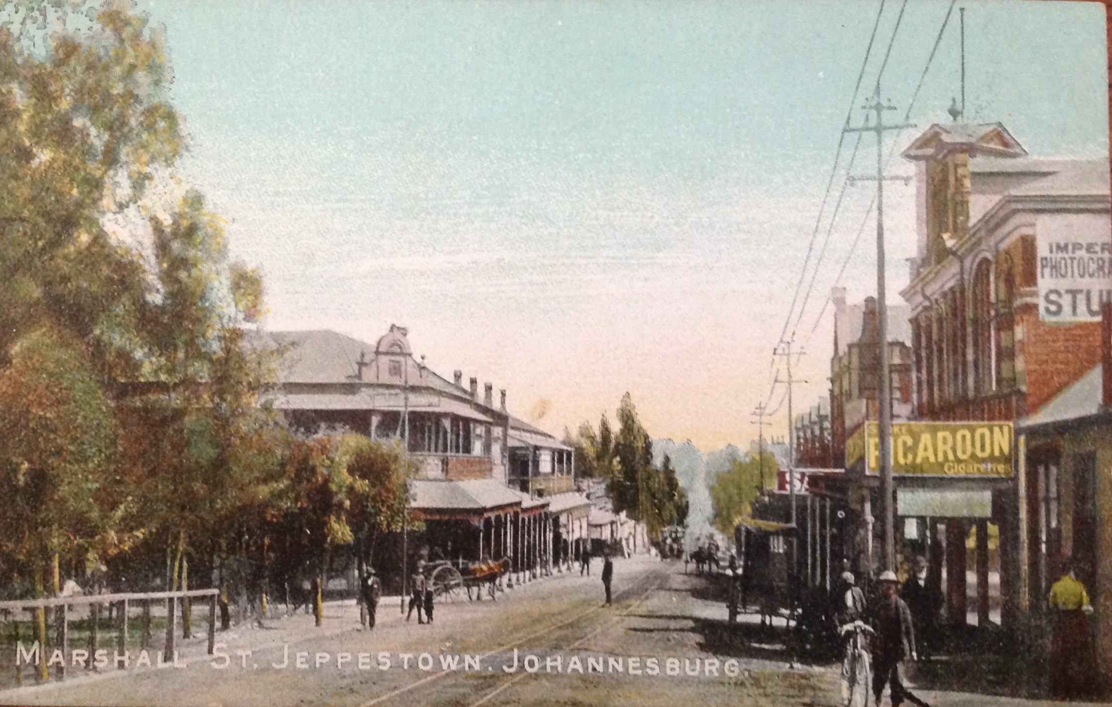 Imperial studio signage in Marshall street Johannesburg via Carol